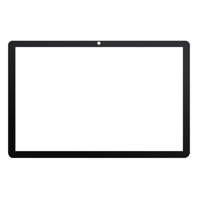 Replacement Front Glass For Tcl Tab 10l Gen 4 Black By - Maxbhi Com
