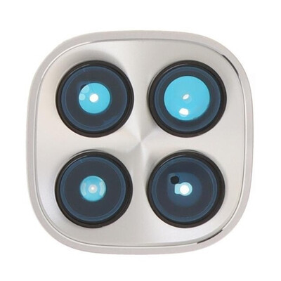 Camera Lens Glass With Frame For Xiaomi Redmi Note 15 Pro 4g White By - Maxbhi Com