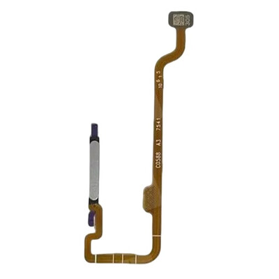 Fingerprint Sensor Flex Cable For Oppo A6t 5g Violet By - Maxbhi Com