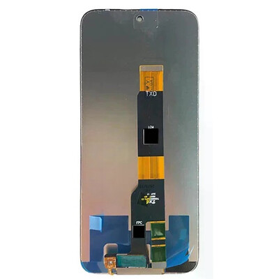 Lcd With Touch Screen For Itel City 200 Silver By - Maxbhi Com