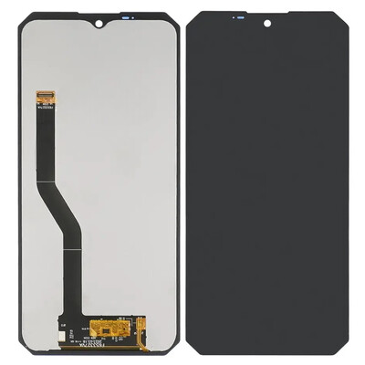 Lcd With Touch Screen For Oukitel Wp23s Black By - Maxbhi Com