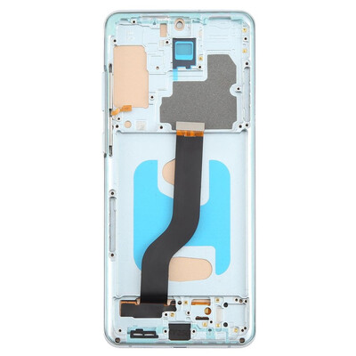Display for Samsung Galaxy S20 Plus Blue (Combo Folder) by Maxbhi.com