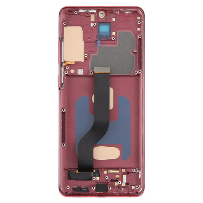 Display for Samsung Galaxy S20 Plus Red (Combo Folder) by Maxbhi.com