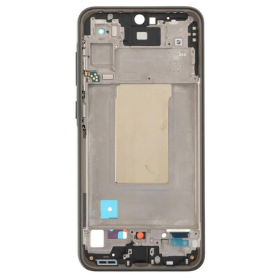 Lcd Frame Middle Chassis For Samsung Galaxy A36 5g Black By - Maxbhi Com