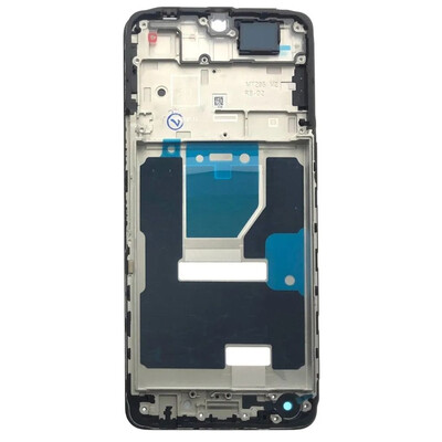 Lcd Frame Middle Chassis For Vivo Y04 Black By - Maxbhi Com
