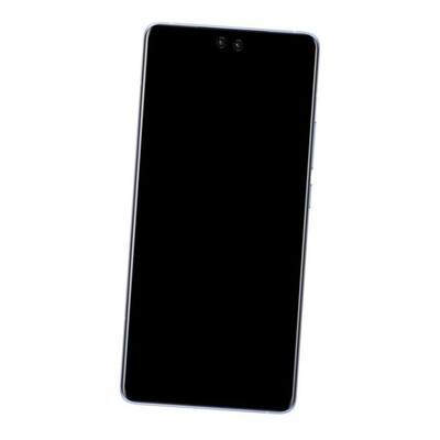 Camera Lens Glass with Frame for Wiko X70 White