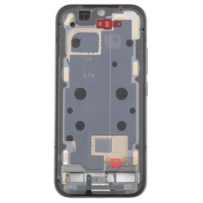 Lcd Frame Middle Chassis For Xiaomi 17 Black By - Maxbhi Com