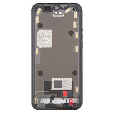 Lcd Frame Middle Chassis For Xiaomi 17 Ultra White By - Maxbhi Com
