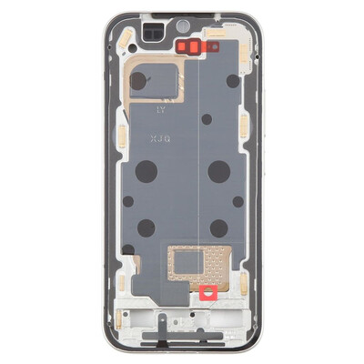 Lcd Frame Middle Chassis For Xiaomi 17 White By - Maxbhi Com