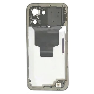Middle Frame Ring Only For Oppo A6t 5g Black By - Maxbhi Com