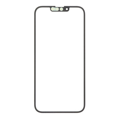 Replacement Front Glass For Apple Iphone 17e Black By - Maxbhi Com