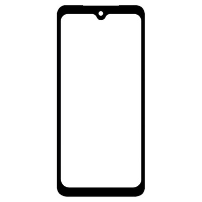 Replacement Front Glass For Hmd Ivalo Xe Black By - Maxbhi Com