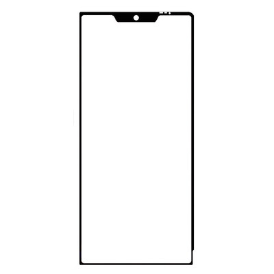 Replacement Front Glass For Jolla Phone Black By - Maxbhi Com