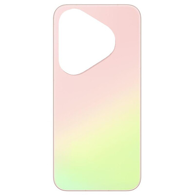 Back Panel Cover For Huawei Pura 90 Pro Green Pink - Maxbhi Com