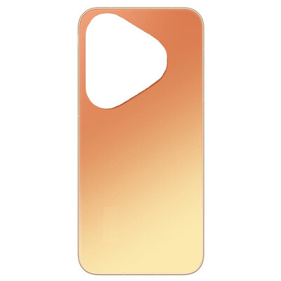 Back Panel Cover For Huawei Pura 90 Pro Orange - Maxbhi Com