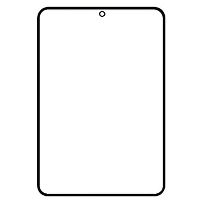 Replacement Front Glass For Oppo Pad Mini Black By - Maxbhi Com