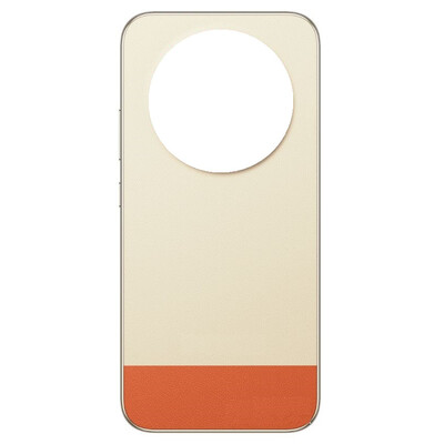 Back Panel Cover For Honor X80 Pro Max Orange Gold - Maxbhi Com
