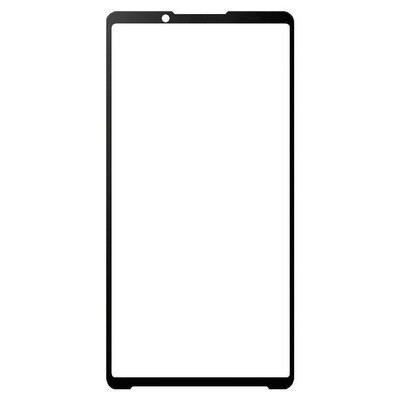 Replacement Front Glass For Sony Xperia 1 Viii Silver By - Maxbhi Com