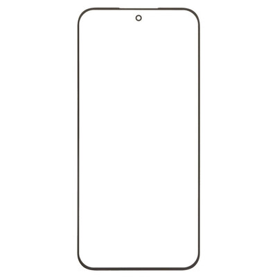 Replacement Front Glass For Vivo Iqoo Z11 5g Black By - Maxbhi Com