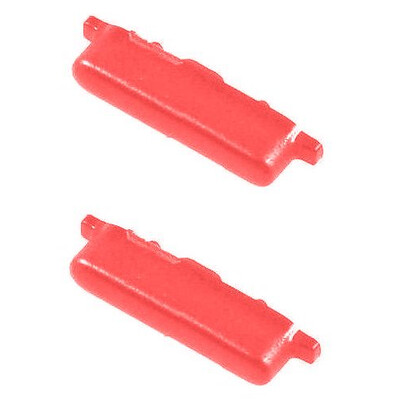 Volume Side Button Outer For Motorola Moto G37 5g Red By - Maxbhi Com