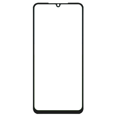 Replacement Front Glass For Honor 500 Smart Black By - Maxbhi Com