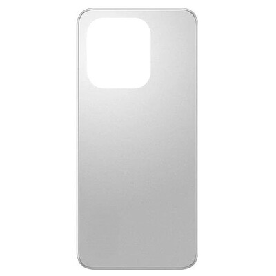 Back Panel Cover For Lava Smart 4 Plus Silver - Maxbhi Com