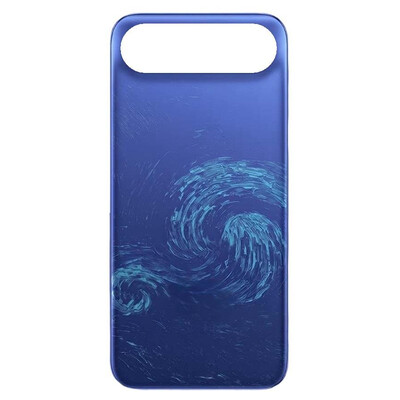 Back Panel Cover For Tecno Camon Slim Blue - Maxbhi Com