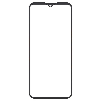 Replacement Front Glass For Cubot Kingkong Es Pro Black Orange By - Maxbhi Com