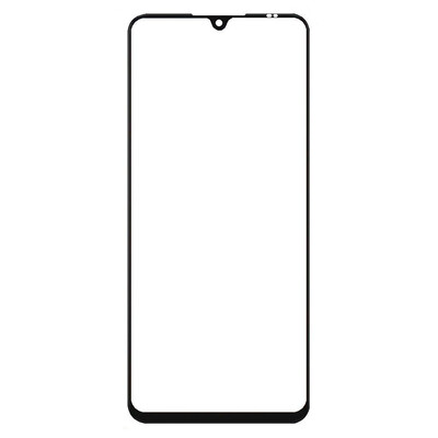 Replacement Front Glass For Blackview Wave 10c Black By - Maxbhi Com