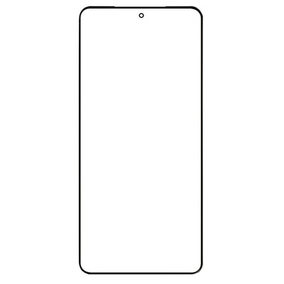 Replacement Front Glass For Motorola Edge 70 Max Black By - Maxbhi Com