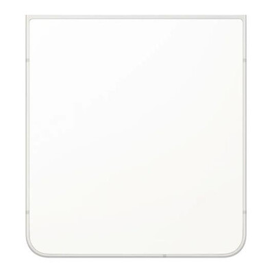 Back Panel Cover For Samsung Galaxy Z Flip8 White - Maxbhi Com