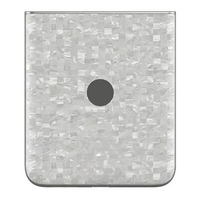 Back Panel Cover For Motorola Razr 2026 Silver - Maxbhi Com