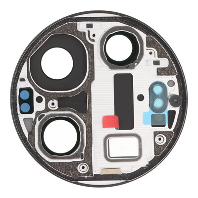 Camera Lens Glass With Frame For Xiaomi 13 Ultra Black By - Maxbhi Com