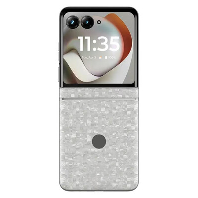Full Body Housing For Motorola Razr 2026 White - Maxbhi Com