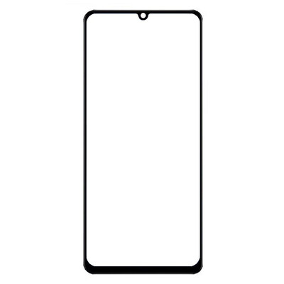 Replacement Front Glass For Vivo Iqoo Z11i Black By - Maxbhi Com