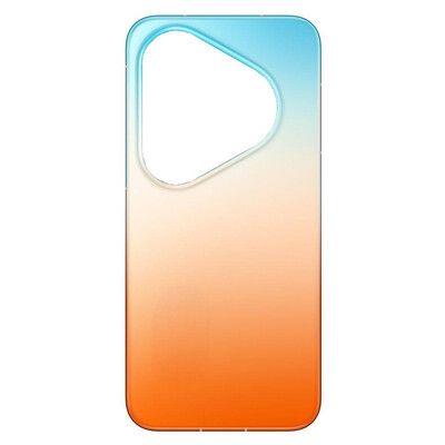 Back Panel Cover For Huawei Pura 90s Pro Max Blue Orange - Maxbhi Com