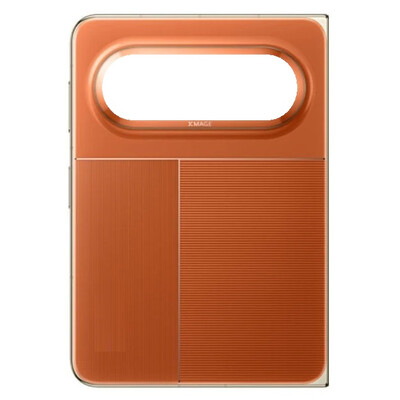Back Panel Cover For Huawei Pura X Max Orange - Maxbhi Com