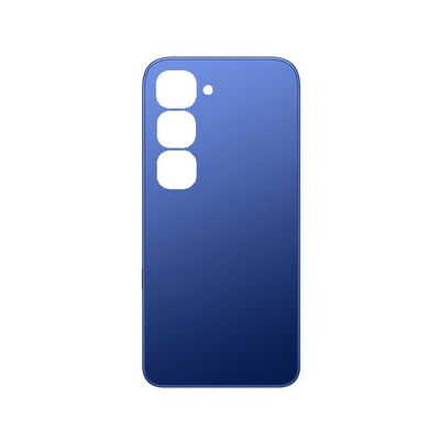 Back Panel Cover For Infinix Hot 70 Pro Blue - Maxbhi Com