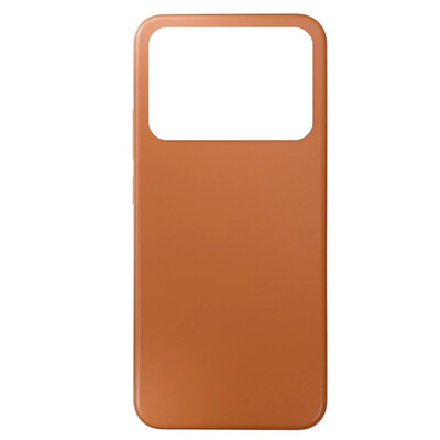 Back Panel Cover For Xiaomi Poco M8 Power 5g Orange - Maxbhi Com