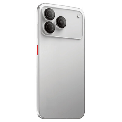 Back Panel Cover For Zte Nubia A57 Silver - Maxbhi Com