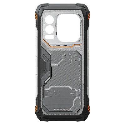 Back Panel Cover For Blackview Xplore X1 Pro Orange - Maxbhi Com