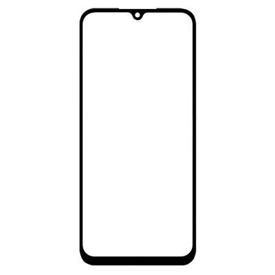 Replacement Front Glass For Xiaomi Redmi 17c 5g Black By - Maxbhi Com
