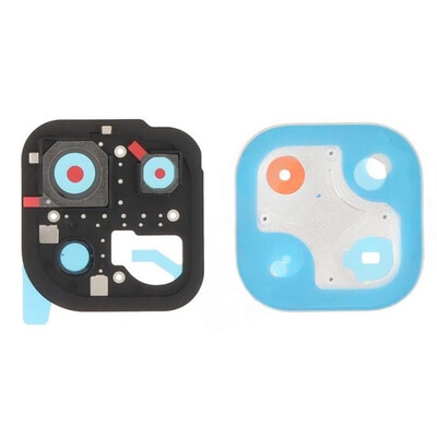 Camera Lens Glass With Frame For Xiaomi 15t White By - Maxbhi Com