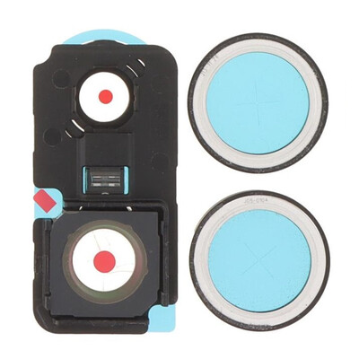Camera Lens Glass With Frame For Xiaomi Poco X8 Pro Black By - Maxbhi Com