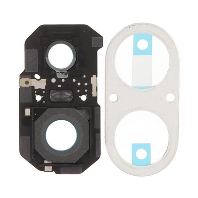 Camera Lens Glass With Frame For Xiaomi Poco X8 Pro Max White By - Maxbhi Com
