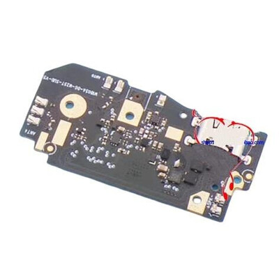 Charging Connector Flex Pcb Board For Doogee S300 Plus By - Maxbhi Com