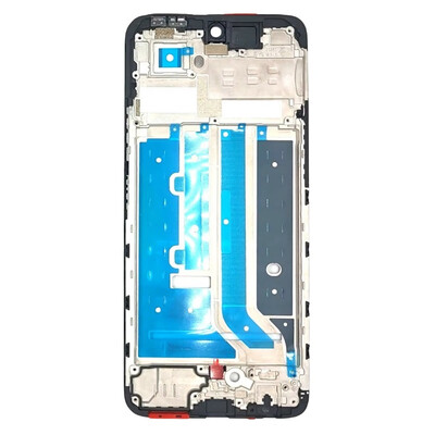 Lcd Frame Middle Chassis For Infinix Hot 50 Pro 4g Blue By - Maxbhi Com
