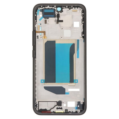 Lcd Frame Middle Chassis For Xiaomi Poco M8 Pro 5g Black By - Maxbhi Com