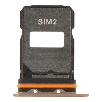 Sim Card Holder Tray For Xiaomi 15t Pro Brown - Maxbhi Com