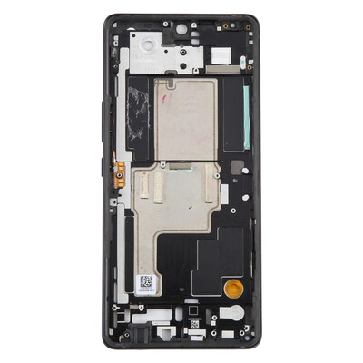 Lcd Frame Middle Chassis For Asus Zenfone 12 Ultra Black By - Maxbhi Com